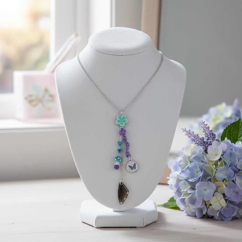 Fairycore Butterfly Necklace