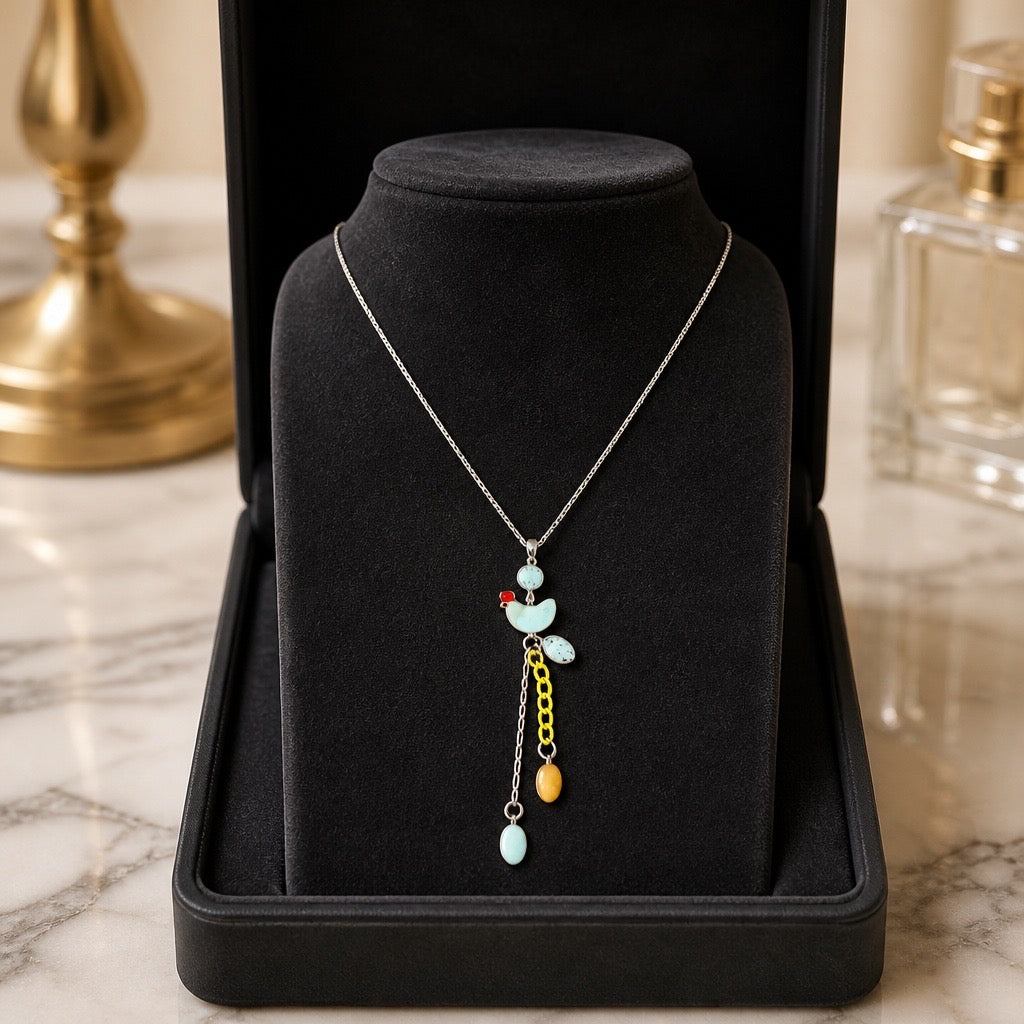 Whimsical Chicken Necklace
