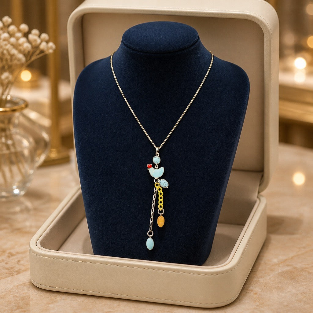 Whimsical Chicken Necklace
