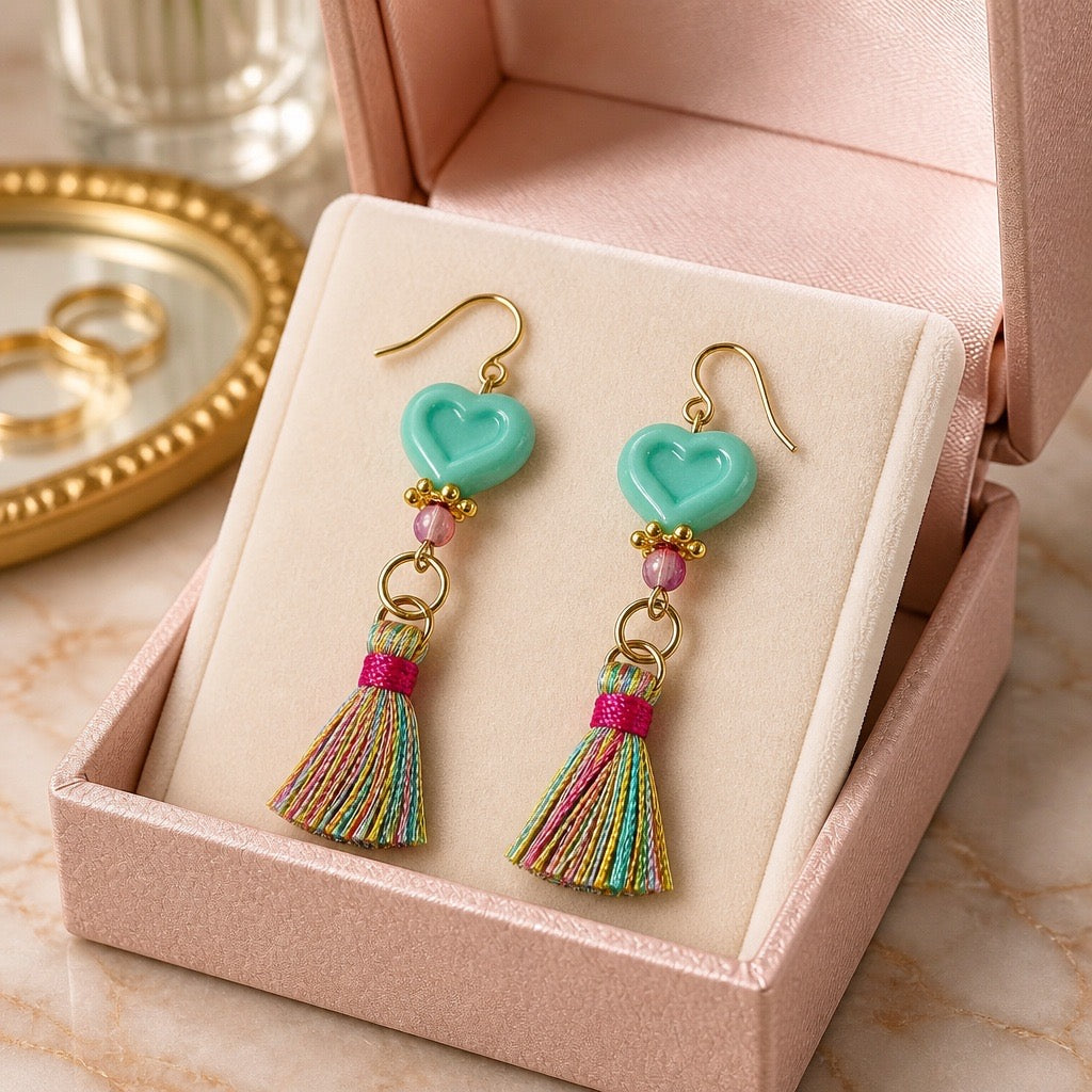 Colorful Tassel Earrings