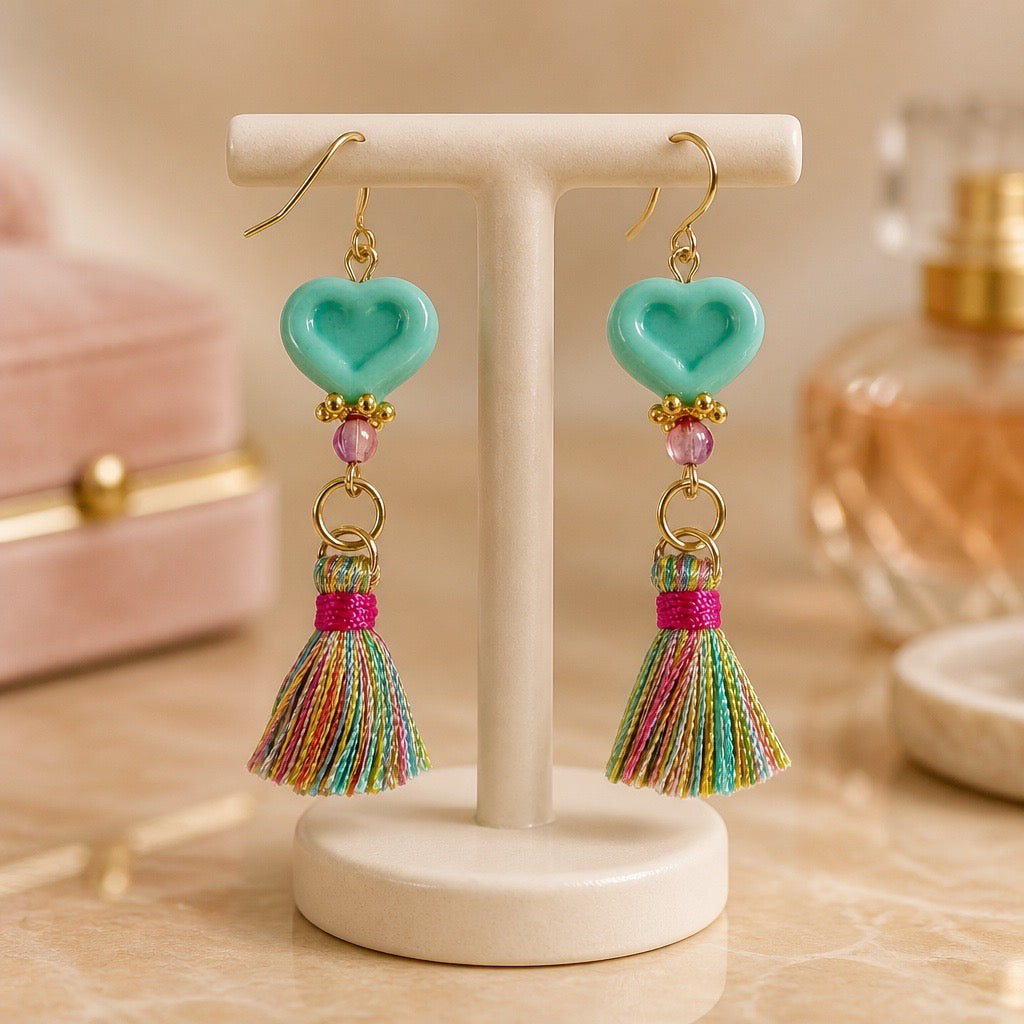 Colorful Tassel Earrings