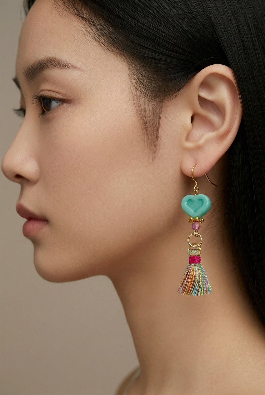 Colorful Tassel Earrings