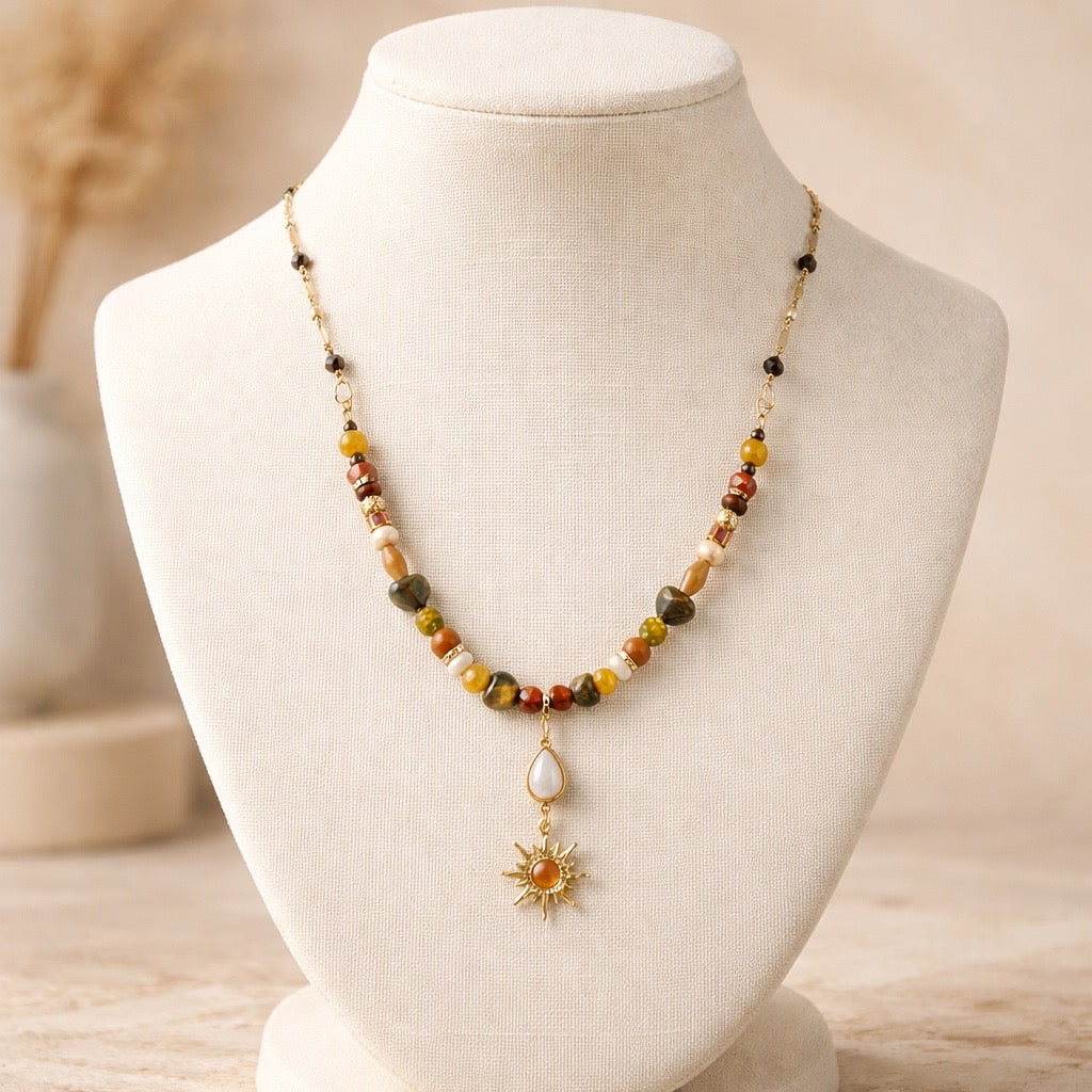 Sunny Day Necklace & Earrings Set