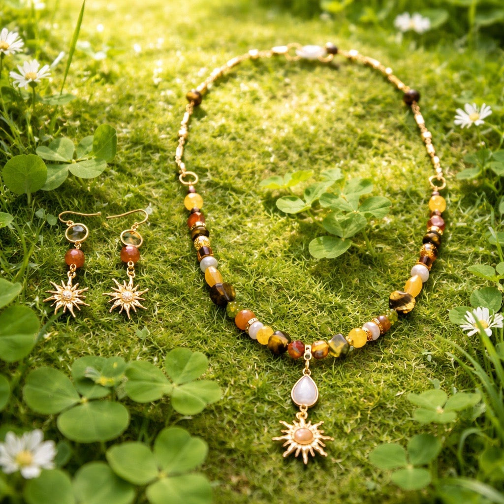 Sunny Day Necklace & Earrings Set