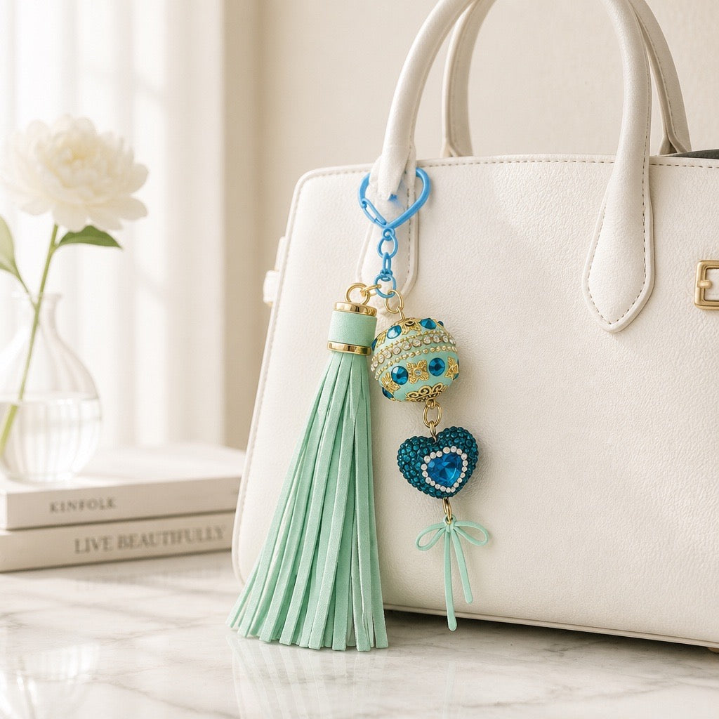 Purse Charm - Seafoam Green