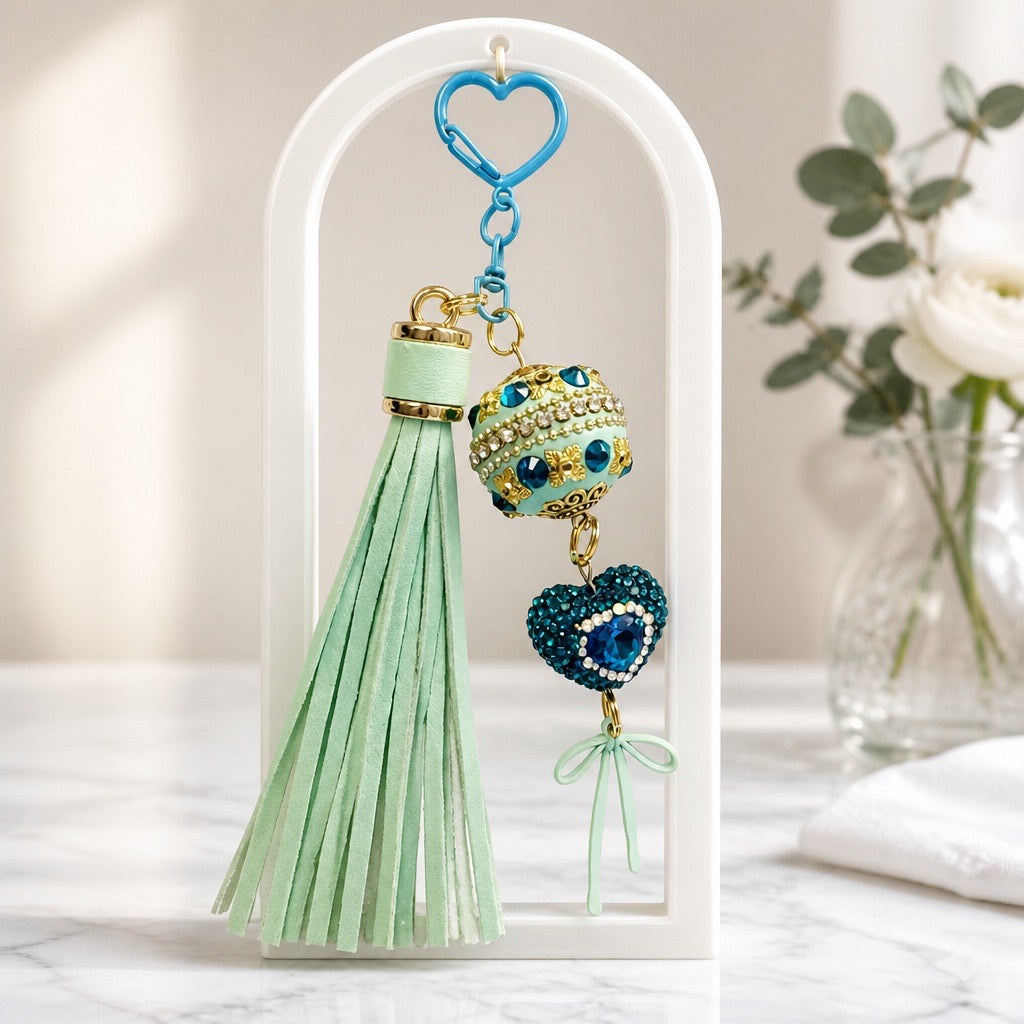 Purse Charm - Seafoam Green