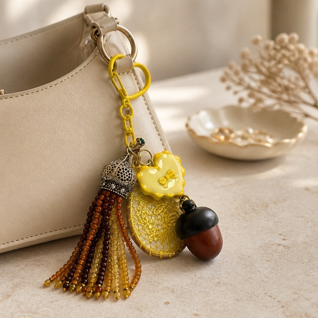Purse Charm - Acorn