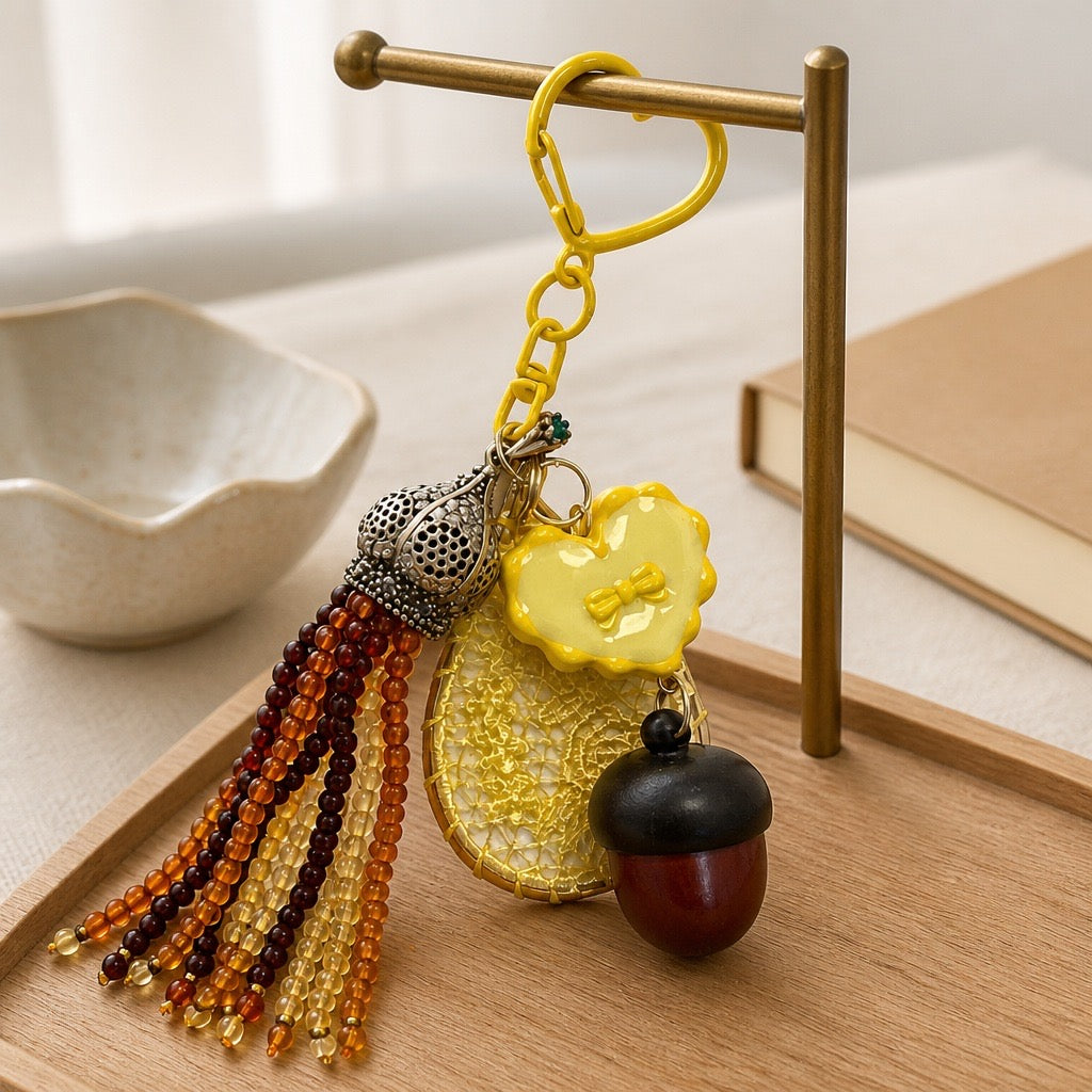 Purse Charm - Acorn