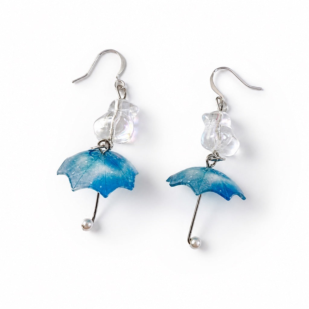 Rainy Day Umbrella Earrings