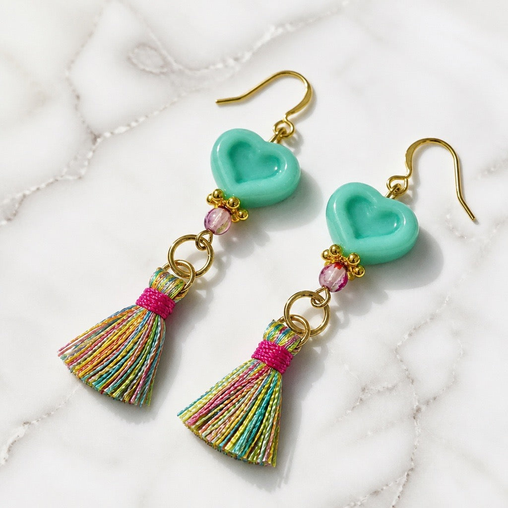 Colorful Tassel Earrings