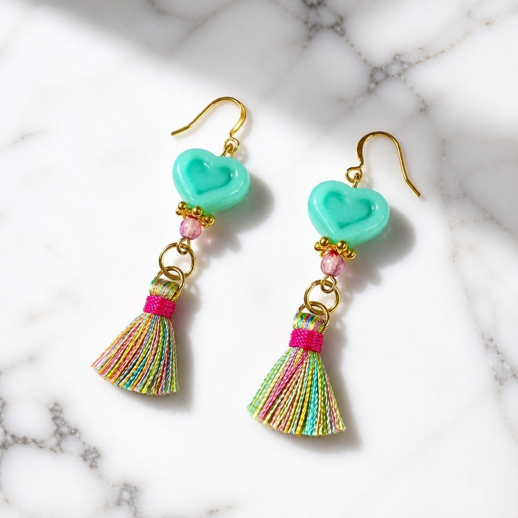 Colorful Tassel Earrings